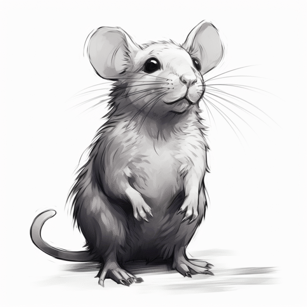 Drawing of a Rat